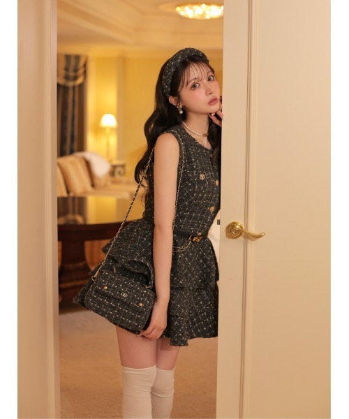 M me eme（エムミーエメ）の「Bijou ribbon ear jewelry(eme10878)（イヤリング・レディース・ゴールド/シルバー・FREE）」の17枚目の写真