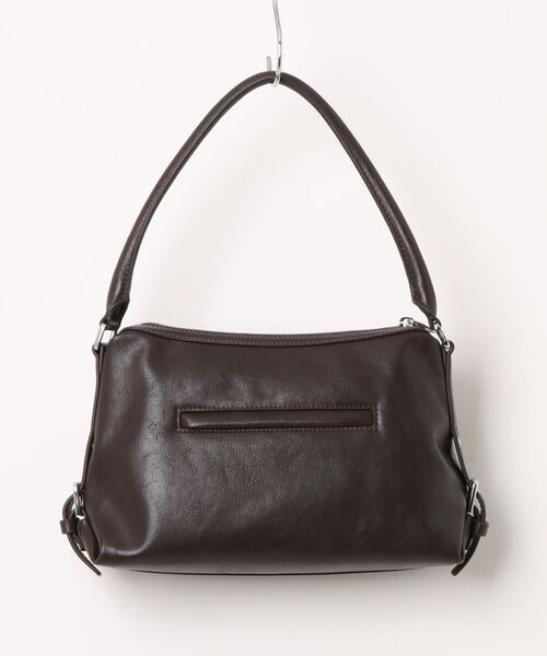 STAND OIL（スタンドオイル）の「Mushy Bag Mini 26M-143A-MA（ショルダーバッグ・レディース・ブラウン・FREE）」の2枚目の写真
