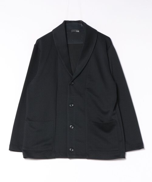 TAKA-Q(タカキュー)の「カーディガン メンズ 長袖 ストレッチ ショールカラー ボタン カットアウター ややゆったり ジャガード マルチツイル(カーディガン/ボレロ・メンズ・ネイビー/ボルドー・MEDIUM/LARGE/X-LARGE)」の4枚目の写真