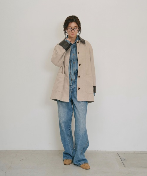 model：H166　着用サイズ：F