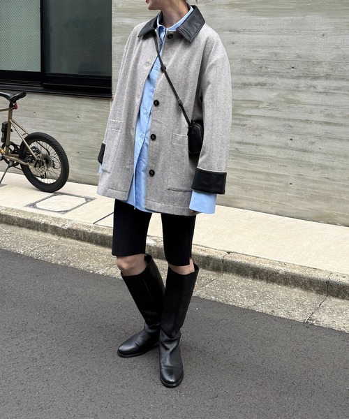 model：H166　着用サイズ：F
