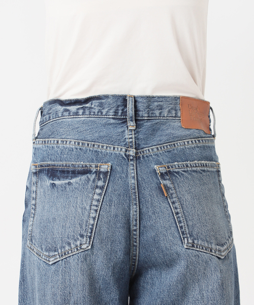 OUTDOOR PRODUCTS(アウトドアプロダクツ)の「Cozue Ninomiya ex ULT DENIM TRUCKER PANTS(デニムパンツ・レディース・ブルー・34/36/38/40)」の17枚目の写真
