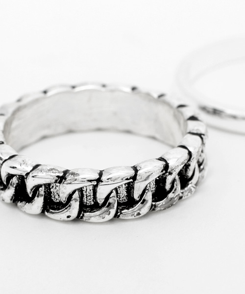 koe（コエ）の「リング２本セット（リング・レディース・ゴールド/シルバー・FREE）」の5枚目の写真