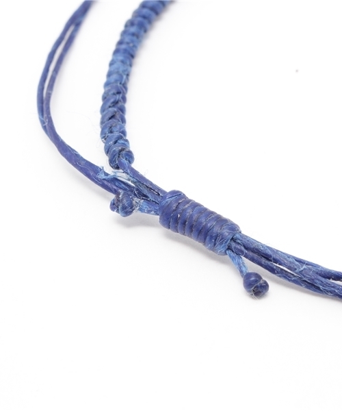 RAGEBLUE（レイジブルー）の「コードアンクレット/722263（アンクレット・メンズ・ネイビー/グレー/レッド・FREE）」の6枚目の写真