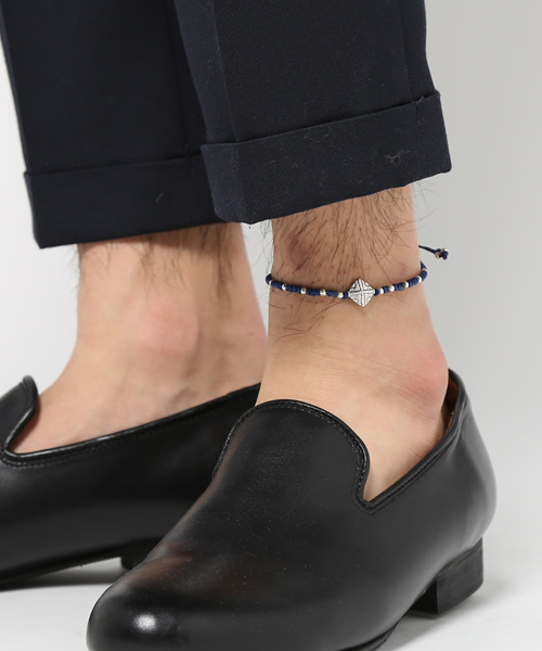 RAGEBLUE（レイジブルー）の「コードアンクレット/722263（アンクレット・メンズ・ネイビー/グレー/レッド・FREE）」の8枚目の写真