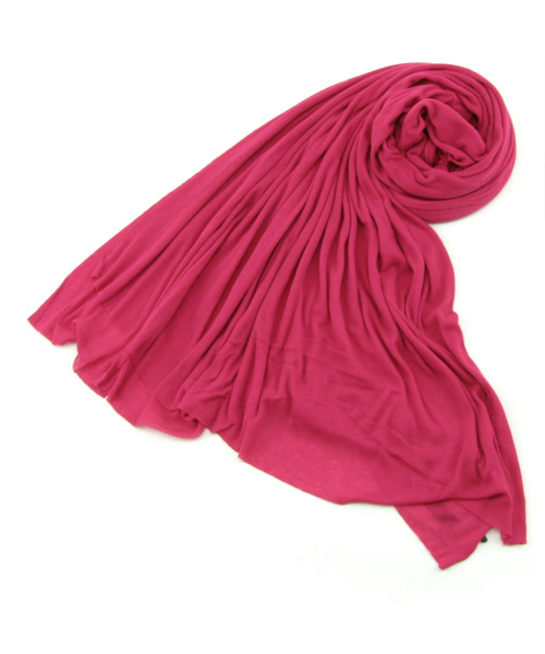 AMERICAN RAG CIE（アメリカンラグシー）の「ストール　ABA-08AWAC001（ストール/ショール・レディース・グレー/ダークパープル/マスタード/レッド/ピンク・FREE）」の7枚目の写真