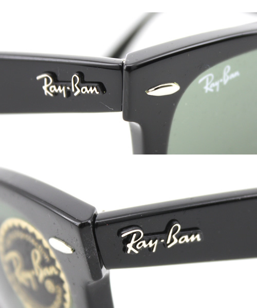 BEAUTY&YOUTH UNITED ARROWS（ビューティーアンドユースユナイテッドアローズ）の「＜Ray-Ban＞ WAFARER （fyowm）（サングラス・メンズ・ブラック/ダークブラウン/その他1・フリー）」の7枚目の写真