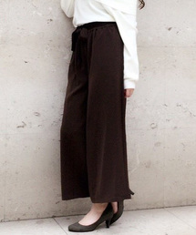 ウエストリボン リラックスパンツ