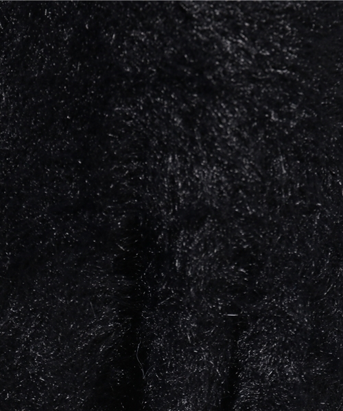 SLY（スライ）の「SHAGGY MG C/D（カーディガン/ボレロ・レディース・グレー/オフホワイト/ブラック/ブラウン・FREE）」の10枚目の写真