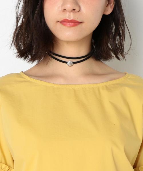 Another Edition（アナザーエディション）の「タイプライターギャザー　ブラウス◆（シャツ/ブラウス・レディース・ホワイト/ライトピンク/イエロー・FREE）」の8枚目の写真