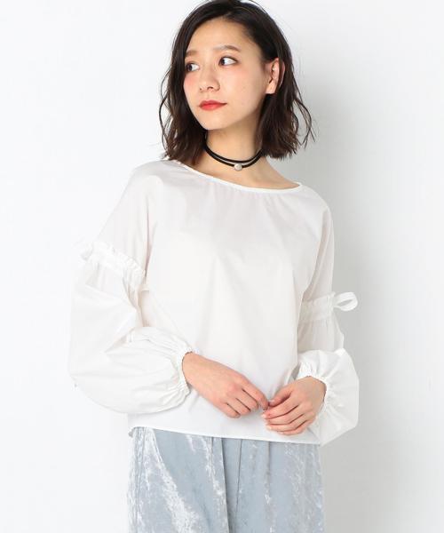 Another Edition（アナザーエディション）の「タイプライターギャザー　ブラウス◆（シャツ/ブラウス・レディース・ホワイト/ライトピンク/イエロー・FREE）」の22枚目の写真