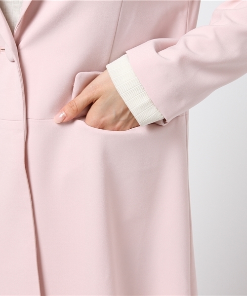 JILL by JILL STUART(ジルバイジルスチュアート)の「SPRING CHESTER(チェスターコート・レディース・グレー/ピンク・SMALL/MEDIUM)」の8枚目の写真