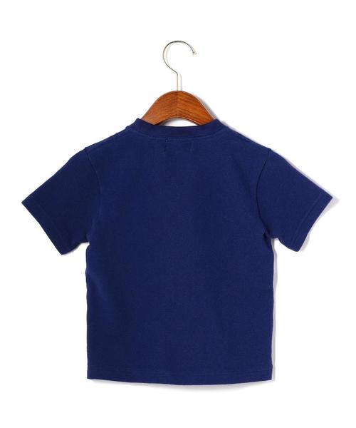 green label relaxing(グリーンレーベルリラクシング)の「STD GLR 吊り鹿の子パイル Tシャツ ◆(Tシャツ/カットソー・キッズ・オフホワイト/ブラック/グレー/ロイヤルブルー・125/105/115)」の5枚目の写真