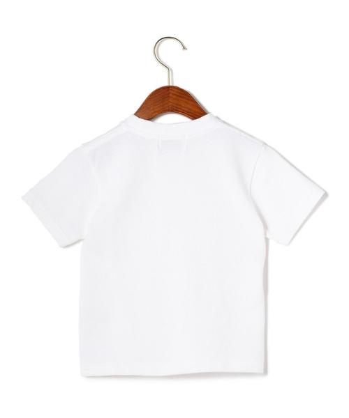 green label relaxing(グリーンレーベルリラクシング)の「STD GLR 吊り鹿の子パイル Tシャツ ◆(Tシャツ/カットソー・キッズ・オフホワイト/ブラック/グレー/ロイヤルブルー・125/105/115)」の10枚目の写真