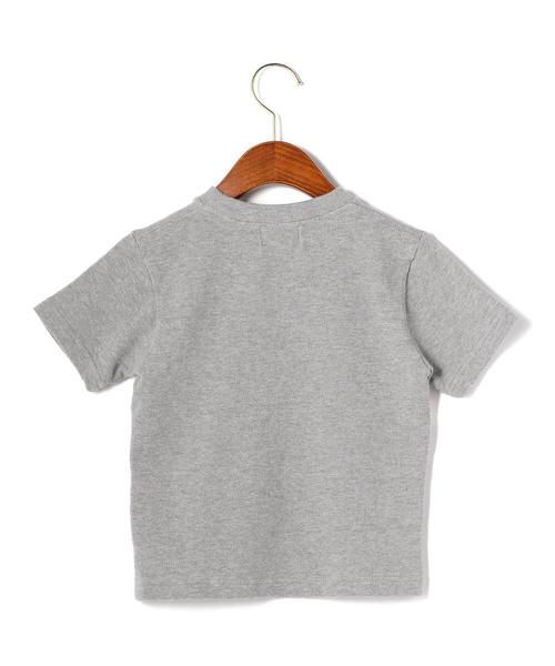 green label relaxing(グリーンレーベルリラクシング)の「STD GLR 吊り鹿の子パイル Tシャツ ◆(Tシャツ/カットソー・キッズ・オフホワイト/ブラック/グレー/ロイヤルブルー・125/105/115)」の14枚目の写真