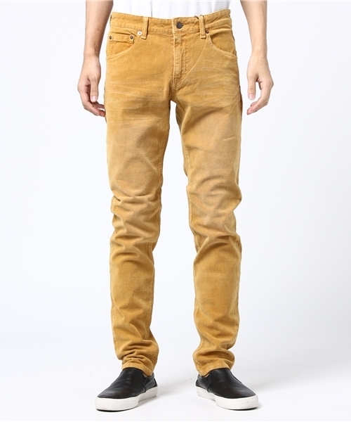 ESSENTIAL GARMENT MEN'S BIGI（エッセンシャルガーメントメンズビギ）の「5P ストレッチ テーパードパンツ/コーデュロイ（その他パンツ・メンズ・ブルー/マスタード・M/S/SS/L）」の2枚目の写真