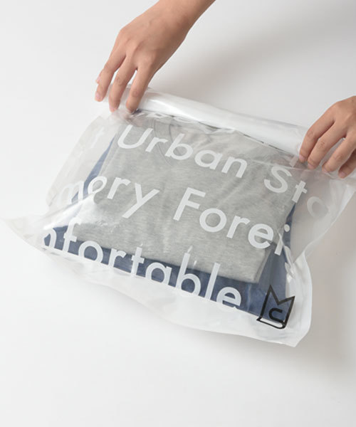 MILESTO（ミレスト）の「MILESTO UTILITY トラベル用圧縮袋セット（トラベルグッズ・メンズ・クリア・ﾌﾘ-）」の6枚目の写真