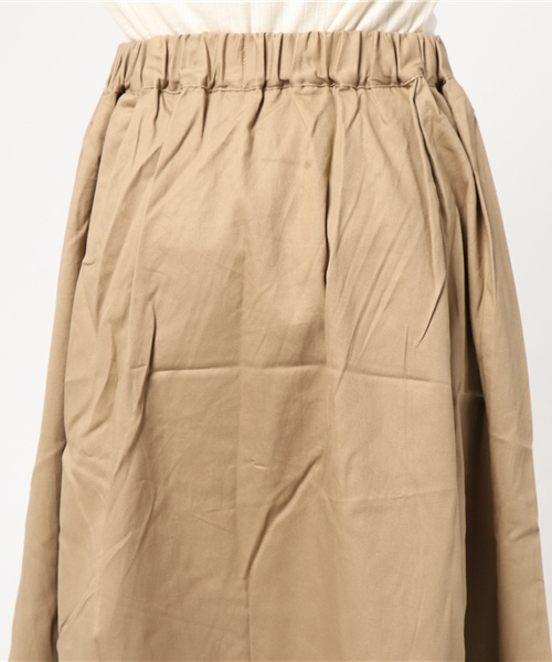 earth music&ecology（アースミュージックアンドエコロジー）の「ツイルイレヘムタックスカート（スカート・レディース・ネイビー/ベージュ/イエロー/カーキ・FREE）」の11枚目の写真