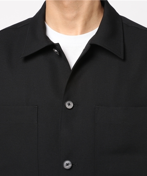 UNITED TOKYO（ユナイテッドトウキョウ）の「ビックポケットシャツブルゾン（ブルゾン・メンズ・ブラック/グリーン・2/1/3）」の3枚目の写真