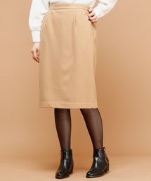 natural couture | スカラップポケットゆるタイト(スカート)