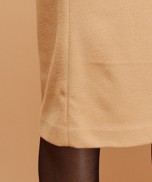 natural couture（ナチュラルクチュール）の「スカラップポケットゆるタイト（スカート・レディース・ブラック/オフホワイト/キャメル/グレー/ブラック系その他/グリーン・FREE）」の21枚目の写真