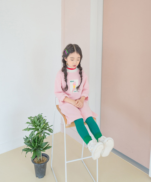 I LOVE J(アイラブジェイ)の「JK3.品質・色感・素材も完璧Jベーシックレギンス(レギンス/スパッツ・キッズ・ネイビー/ベビーピンク/ブラック/アイボリー/イエロー/チャコールグレー/ブラウン/グリーン/グレー/ライトパープル/ピンク/オレンジ・3XL/L/XL/2XL/S/M)」の18枚目の写真