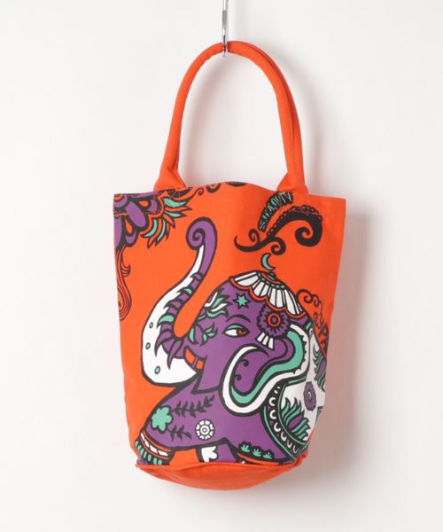 チャイハネ(チャイハネ)の「【チャイハネ】アミーゴバケツバッグ(トートバッグ・レディース・オフホワイト/ブラックミックス/ライム/エメラルド/ブルー/ホワイト×グリーン/ダークブルー/ブルー系その他/オレンジ・FREE)」の9枚目の写真