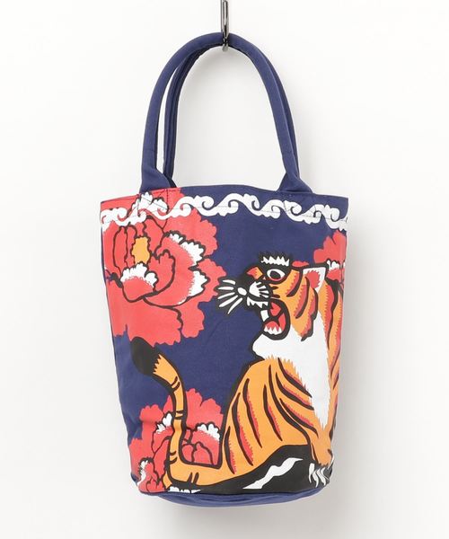 チャイハネ(チャイハネ)の「【チャイハネ】アミーゴバケツバッグ(トートバッグ・レディース・オフホワイト/ブラックミックス/ライム/エメラルド/ブルー/ホワイト×グリーン/ダークブルー/ブルー系その他/オレンジ・FREE)」の14枚目の写真