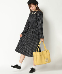 ikka | ドット2WAYワンピース(ワンピース)