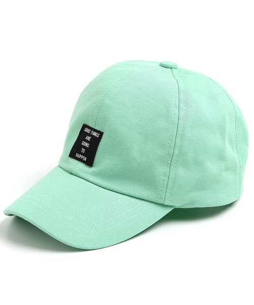 apres les cours（アプレレクール）の「カラーキャップ（キャップ・キッズ・ブルー/ミント/ピンク/イエロー・50/54/58）」の2枚目の写真