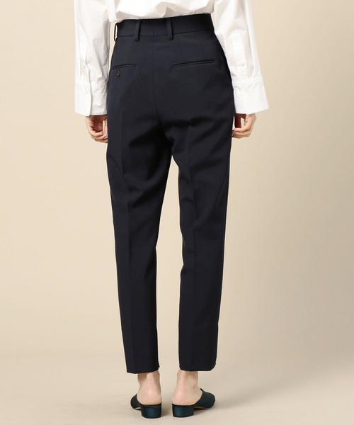 BEAUTY&YOUTH UNITED ARROWS（ビューティーアンドユースユナイテッドアローズ）の「BY テーパードスリット9分丈パンツ o（その他パンツ・レディース・イエロー/ネイビー・MEDIUM/SMALL/LARGE）」の4枚目の写真
