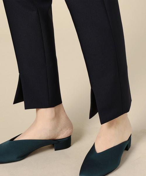 BEAUTY&YOUTH UNITED ARROWS（ビューティーアンドユースユナイテッドアローズ）の「BY テーパードスリット9分丈パンツ o（その他パンツ・レディース・イエロー/ネイビー・MEDIUM/SMALL/LARGE）」の7枚目の写真