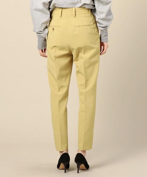 BEAUTY&YOUTH UNITED ARROWS（ビューティーアンドユースユナイテッドアローズ）の「BY テーパードスリット9分丈パンツ o（その他パンツ・レディース・イエロー/ネイビー・MEDIUM/SMALL/LARGE）」の15枚目の写真