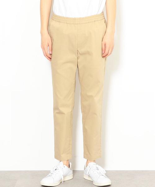 green label relaxing(グリーンレーベルリラクシング)の「SC STRCドビー イージー 9分丈 クロップド パンツ <吸水速乾> ◆(その他パンツ・メンズ・ベージュ/ネイビー/オリーブ・S/XL/XS/L/M)」の5枚目の写真