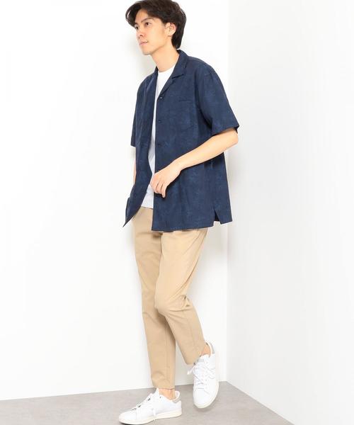 green label relaxing(グリーンレーベルリラクシング)の「SC STRCドビー イージー 9分丈 クロップド パンツ <吸水速乾> ◆(その他パンツ・メンズ・ベージュ/ネイビー/オリーブ・S/XL/XS/L/M)」の7枚目の写真