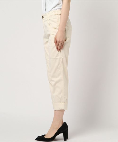 GeeRA（ジーラ）の「ウエストゴム仕様ゆるシルエットパンツ（その他パンツ・レディース・オフホワイト・SMALL）」の2枚目の写真