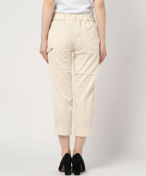 GeeRA（ジーラ）の「ウエストゴム仕様ゆるシルエットパンツ（その他パンツ・レディース・オフホワイト・SMALL）」の3枚目の写真