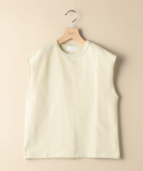 BEAUTY&YOUTH UNITED ARROWS(ビューティーアンドユースユナイテッドアローズ)の「BY ヘビーコットン裏毛フレンチスリーブカットソー ◆(Tシャツ/カットソー・レディース・ナチュラル/ブラック/モカ・FREE)」の15枚目の写真