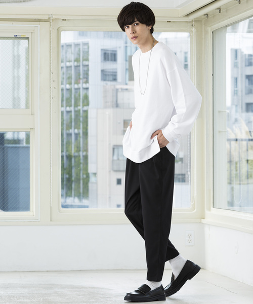 WEGO（ウィゴー）の「WEGO/ストレッチペグトップスラックス（スラックス・メンズ・ブラック/ワイン・SMALL/MEDIUM/LARGE）」の14枚目の写真