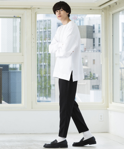 WEGO（ウィゴー）の「WEGO/ストレッチペグトップスラックス（スラックス・メンズ・ブラック/ワイン・SMALL/MEDIUM/LARGE）」の17枚目の写真