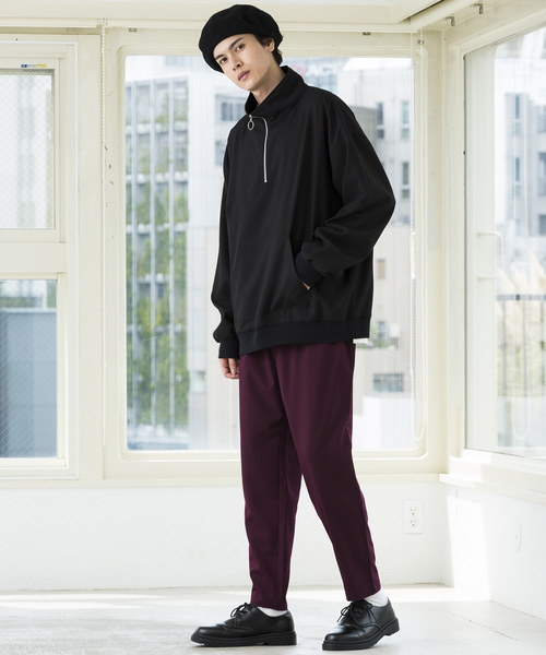 WEGO（ウィゴー）の「WEGO/ストレッチペグトップスラックス（スラックス・メンズ・ブラック/ワイン・SMALL/MEDIUM/LARGE）」の12枚目の写真