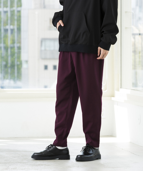 WEGO（ウィゴー）の「WEGO/ストレッチペグトップスラックス（スラックス・メンズ・ブラック/ワイン・SMALL/MEDIUM/LARGE）」の8枚目の写真