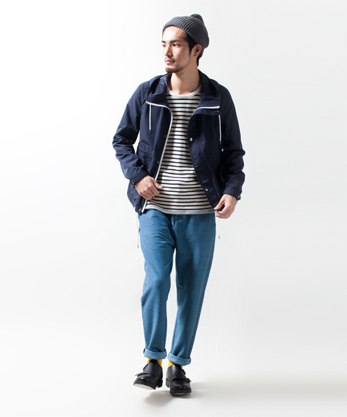 NANO universe（ナノユニバース）の「LOST DESSAU(ロストデッザウ)/ インディゴニットクロップド（その他パンツ・メンズ・インディゴブルー/サックスブルー/ネイビー・44/46/48）」の16枚目の写真