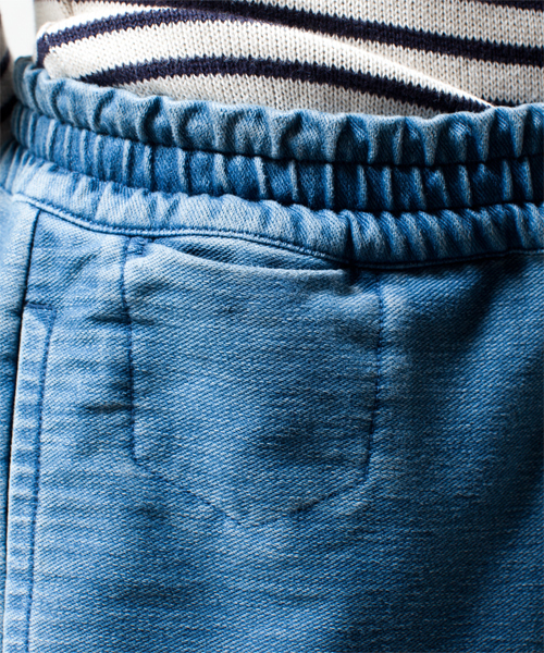 NANO universe（ナノユニバース）の「LOST DESSAU(ロストデッザウ)/ インディゴニットクロップド（その他パンツ・メンズ・インディゴブルー/サックスブルー/ネイビー・44/46/48）」の7枚目の写真