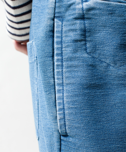 NANO universe（ナノユニバース）の「LOST DESSAU(ロストデッザウ)/ インディゴニットクロップド（その他パンツ・メンズ・インディゴブルー/サックスブルー/ネイビー・44/46/48）」の8枚目の写真