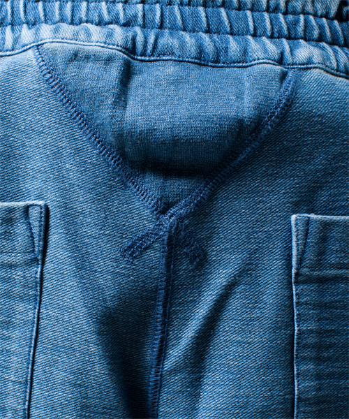 NANO universe（ナノユニバース）の「LOST DESSAU(ロストデッザウ)/ インディゴニットクロップド（その他パンツ・メンズ・インディゴブルー/サックスブルー/ネイビー・44/46/48）」の11枚目の写真