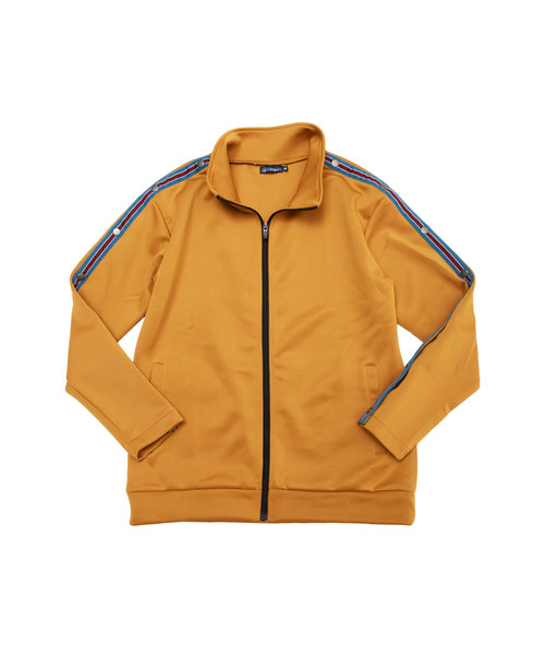 MinoriTY（マイノリティ）の「スナップボタントラックジャケット ラインジャージ（その他アウター・メンズ・パープル/テラコッタ/ブラック系その他/ブラック系その他2・M/L）」の10枚目の写真