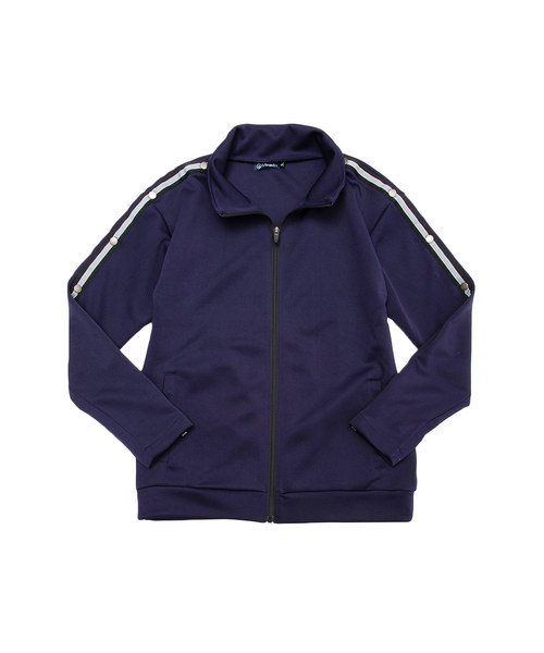 MinoriTY（マイノリティ）の「スナップボタントラックジャケット ラインジャージ（その他アウター・メンズ・パープル/テラコッタ/ブラック系その他/ブラック系その他2・M/L）」の15枚目の写真