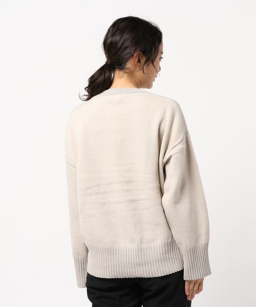 LOWRYS FARM(ローリーズファーム)の「Wフェイスプルオーバー 821618(ニット/セーター・レディース・ブラック/ベージュ/パープル/ブルー・FREE)」の15枚目の写真
