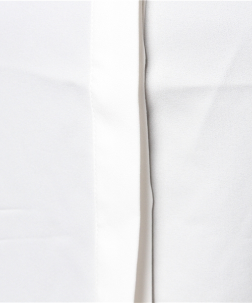 EGOIST（エゴイスト）の「スリーブドビーシャツ（シャツ/ブラウス・レディース・ホワイト/ブラック・FREE）」の8枚目の写真